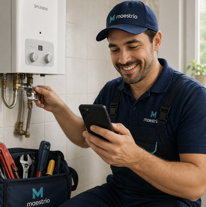 Aplicación con interfaz visual moderna